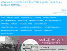 Tablet Screenshot of conferinta.info